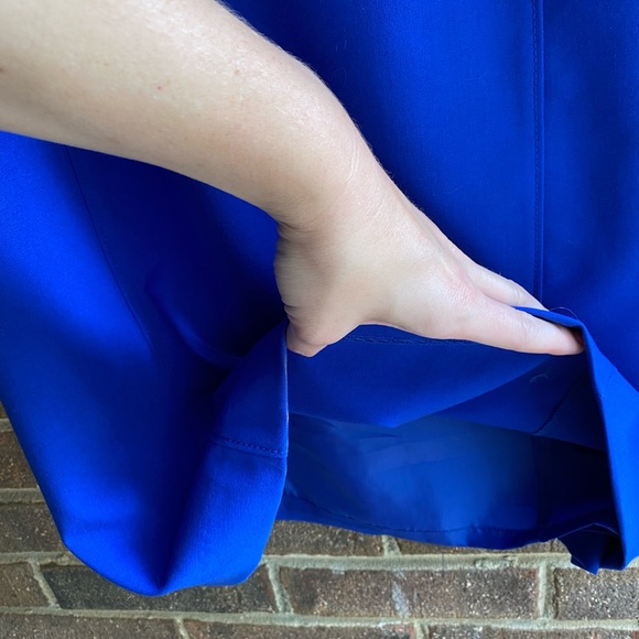 Calving Klein ruffle shoulder dress size 10 - Picture 4 of 4